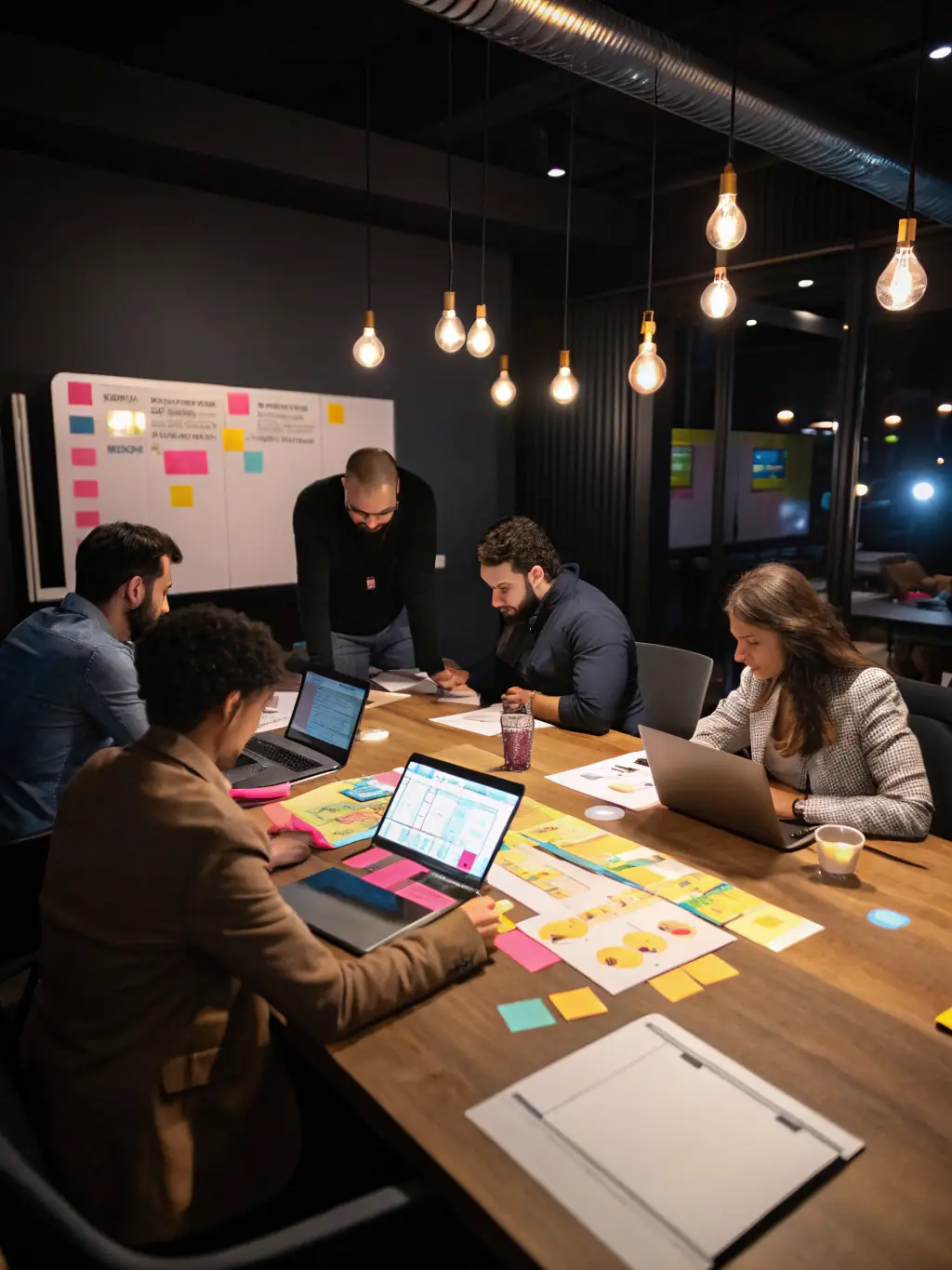 Attendees participating in an interactive workshop session at a marketing strategy conference, brainstorming innovative marketing solutions and investment tactics.